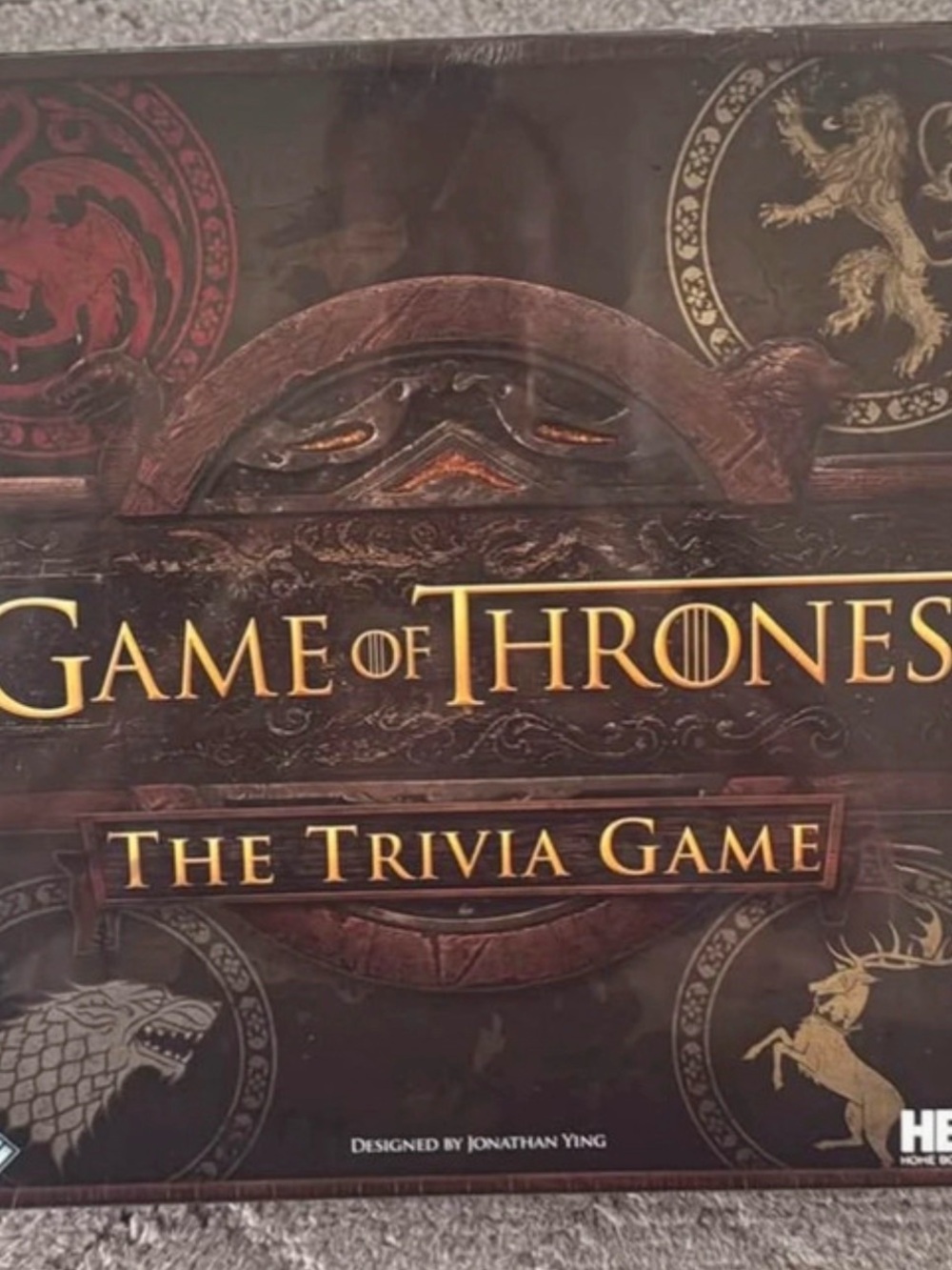 Game of Thrones The Trivia Game - Brown & Gold Collector's Edition